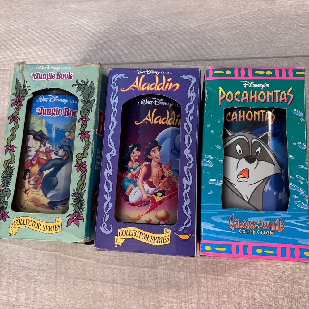 Disney Burger King cups